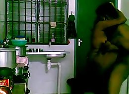 hungry indian girl kitchen sex